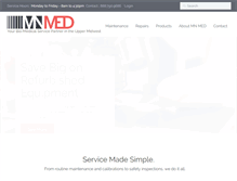 Tablet Screenshot of minnesotamedical.com